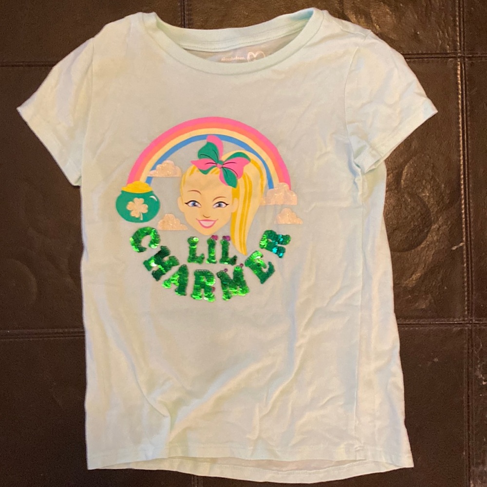 Jojo siwa at Paddys day tee